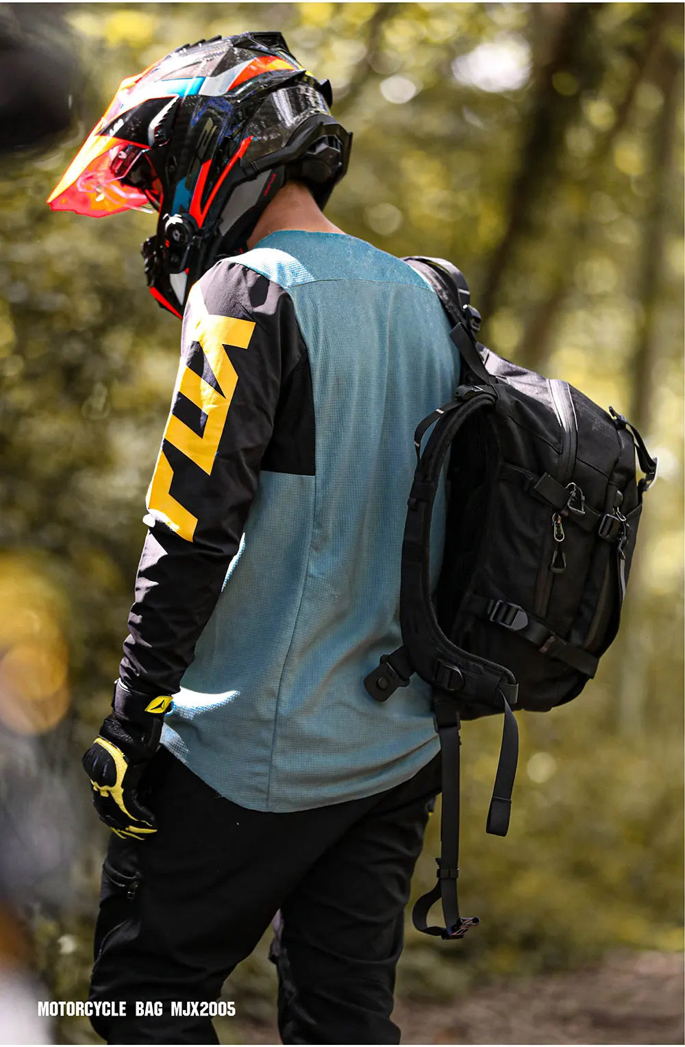 Rhinowalk 23L Waterproof Motorcycle Helmet Backpack - image 9