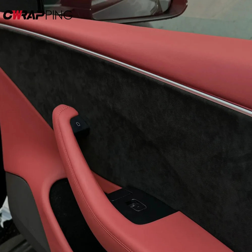 Self-Adhesive Faux Suede Film for Car Interior