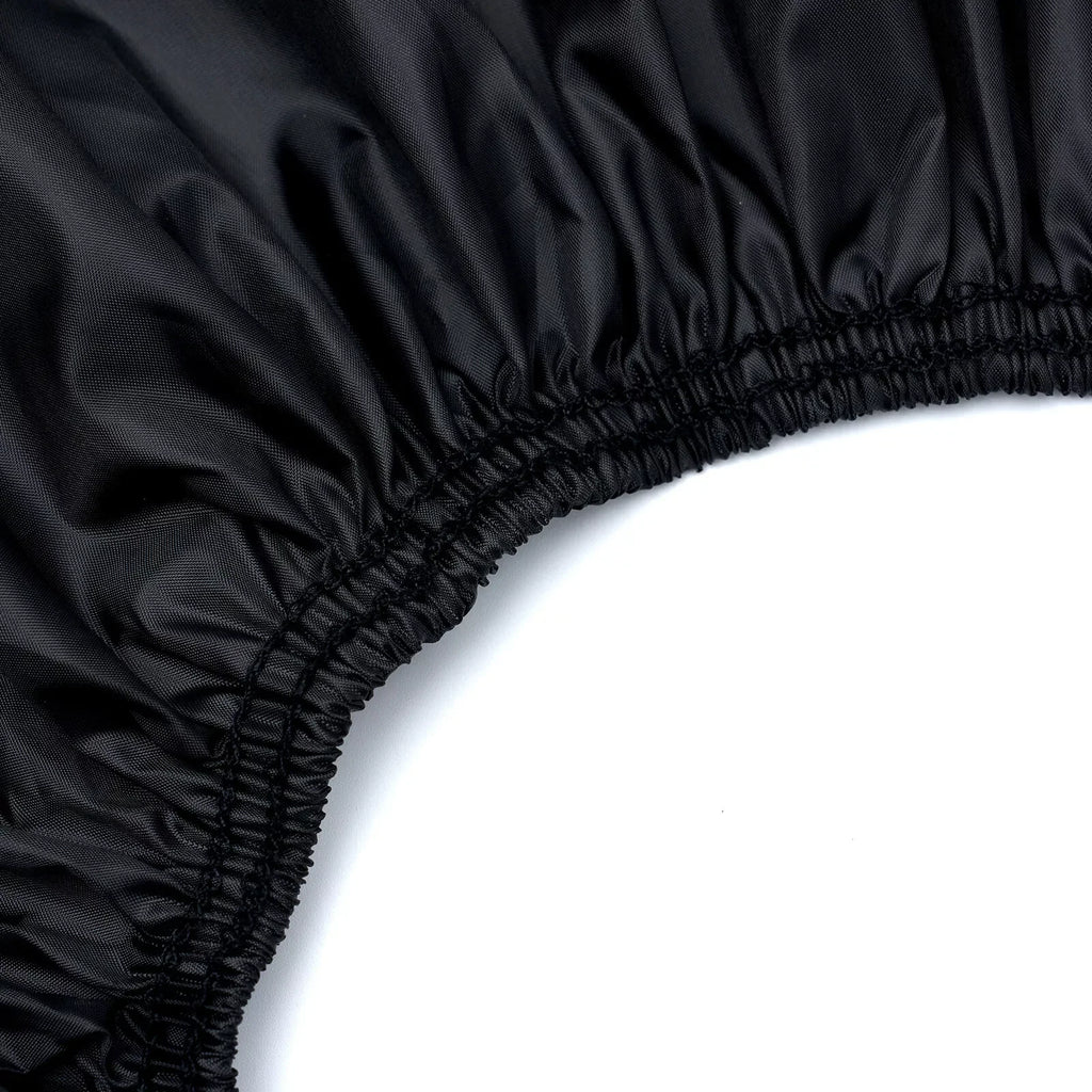 Black Sedan Car Cover with Wheel Straps, XL and XXL