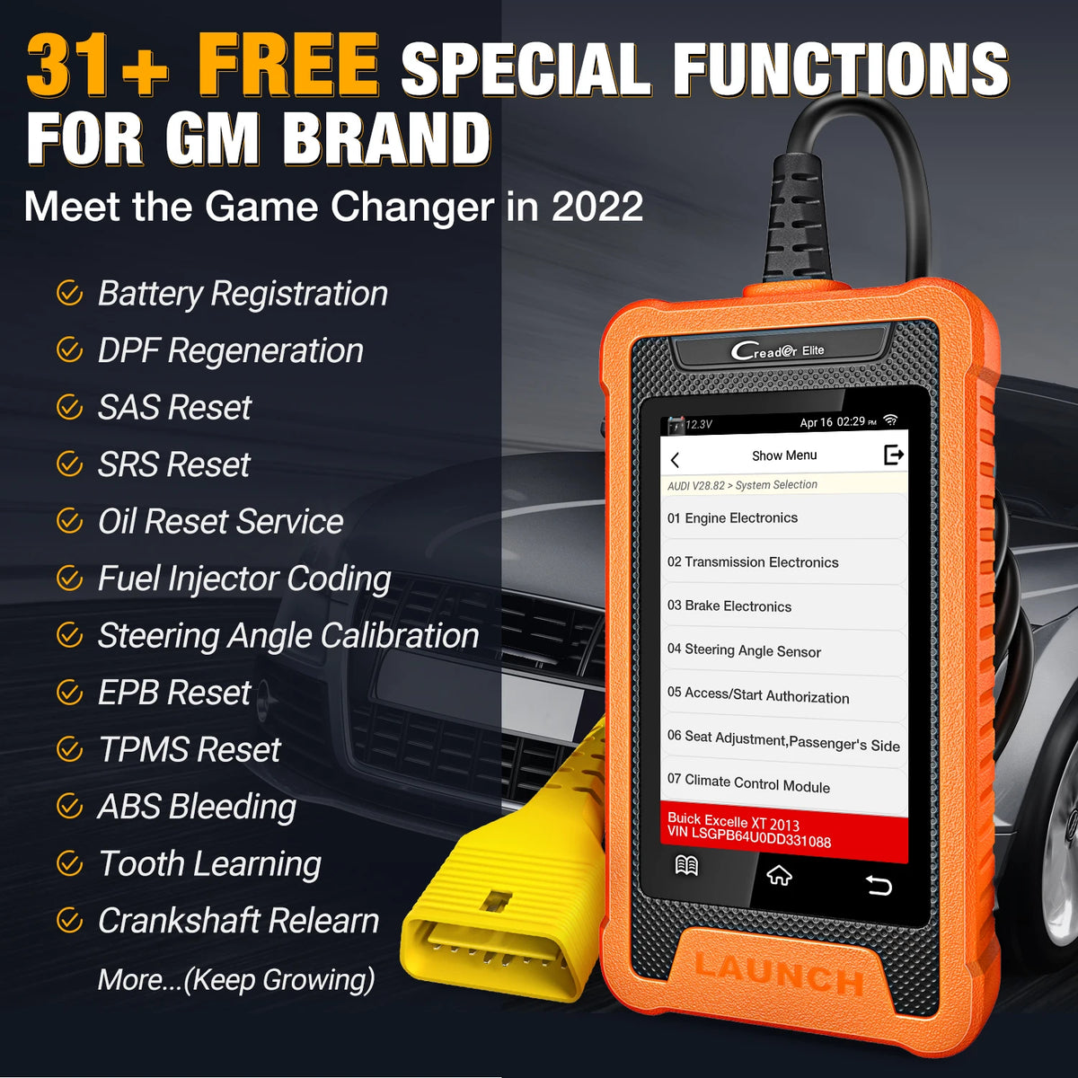 LAUNCH X431 OBD2 Diagnostic Scanner with Full System Coverage - image 4