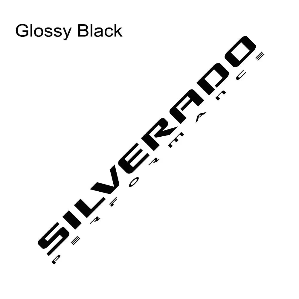 Chevrolet Silverado 1500/2500 Truck Front Windshield Vinyl Decal - image 19