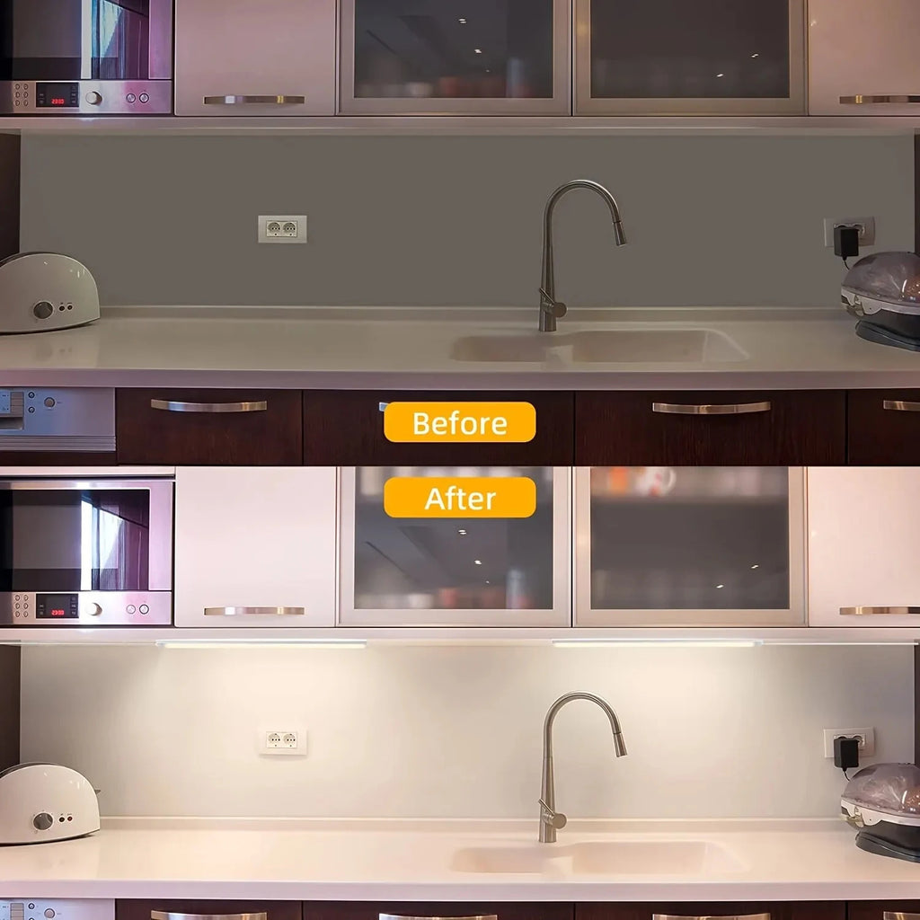 USB Dimmable LED Under-Cabinet Light with Magnetic Strip