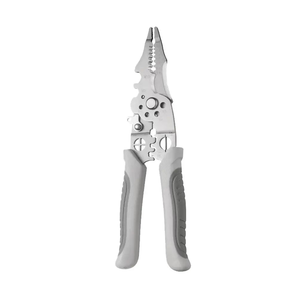 Electrician Wire Stripper Multifunctional Non-slip Decrustation Pliers Adjustable Electrical Wire Stripping Tool Wire Stripper