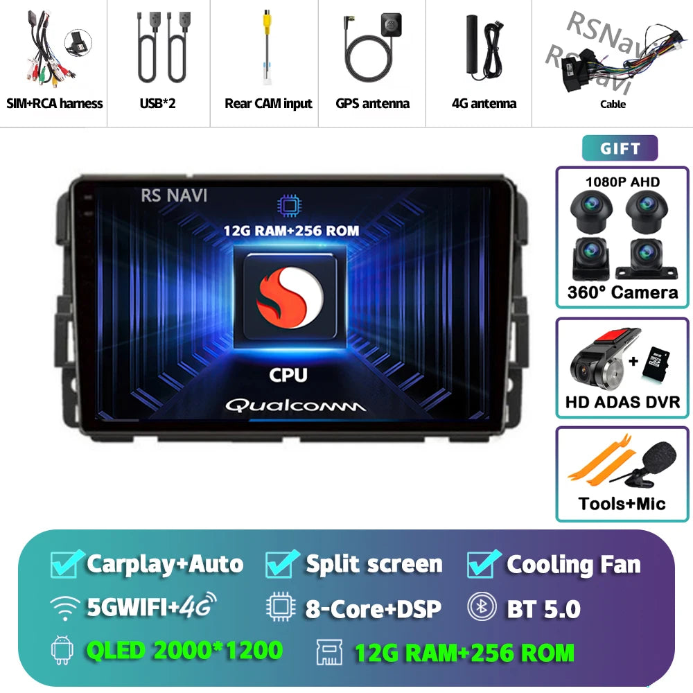 9-inch Android Car Radio with GPS, Apple CarPlay & Android Auto - image 32