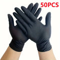 Heavy Duty Nitrile Gloves 8Mil Extra Thick Mechanic Home Garden Disposable Glove with Textured Grip Antislip Safety Work Gloves