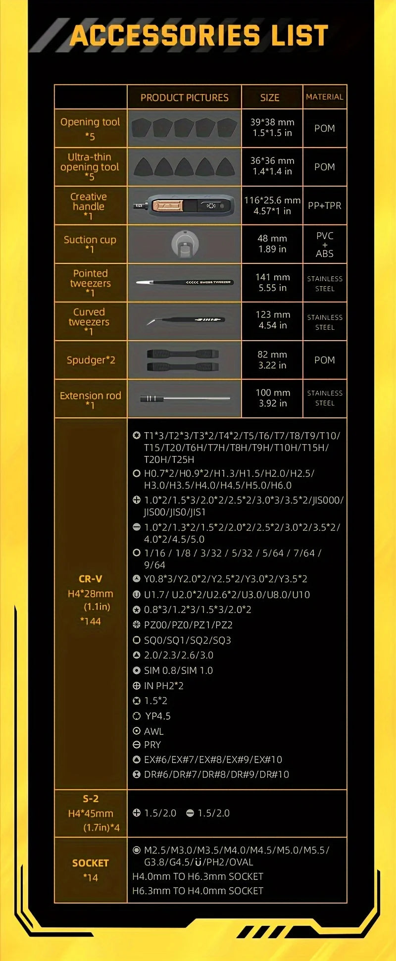 180-in-1 Precision Magnetic Screwdriver Set for Phone & PC Repair - image 16