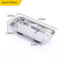 Round /Square Magnetic Bowl, Durable with Magnetic Stainless Steel Parts Tray for Easy Access and Prevention of Parts Loss