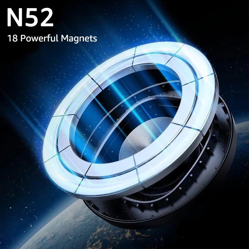 Magnetic Car Phone Holder for MagSafe Case Dashboard Mount 360 Degree Rotation GPS