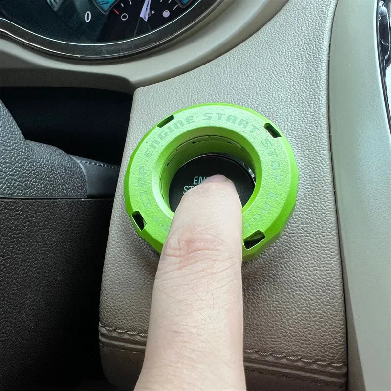 Decorative Push Start Button Cover, 9 Colors