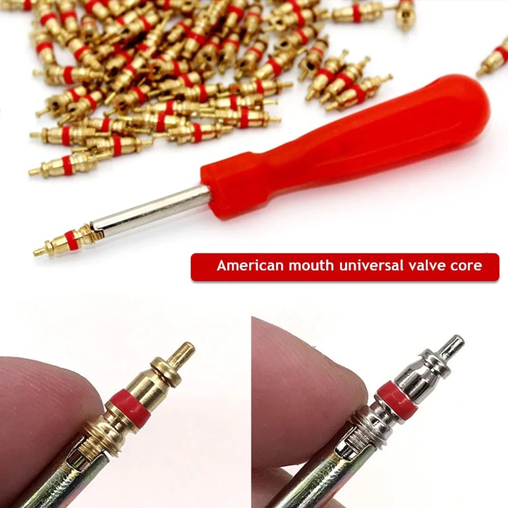 Tire Valve Core Tool - Long & Short Wrench for Cars & Bikes - image 5