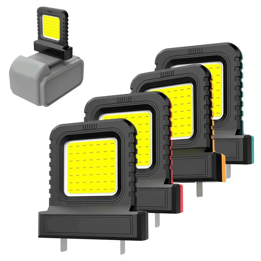 Super Bright LED Work Light Portable Long-Lasting Strong Light Supply for Night Work Light 21V Li-ion Battery Power Tool