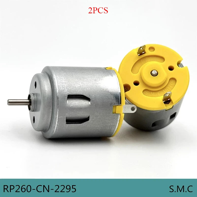 High-Speed RP260-CN Mini Motor for RC Cars (2 Pack)