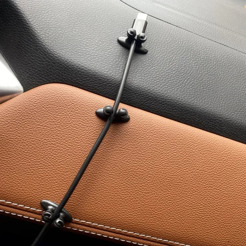 Car Dashboard Cable Organizer - Tangle-Free Charger Holder - image 4