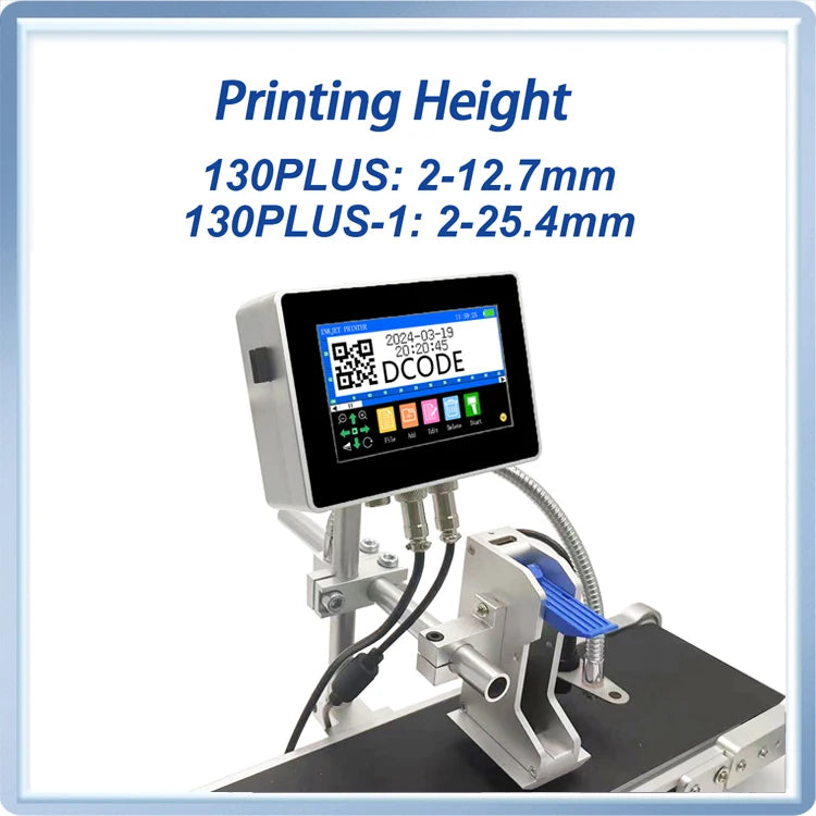 DCODE Industrial Online Inkjet Printer 12.7/25.4mm QR Barcode Date - image 9