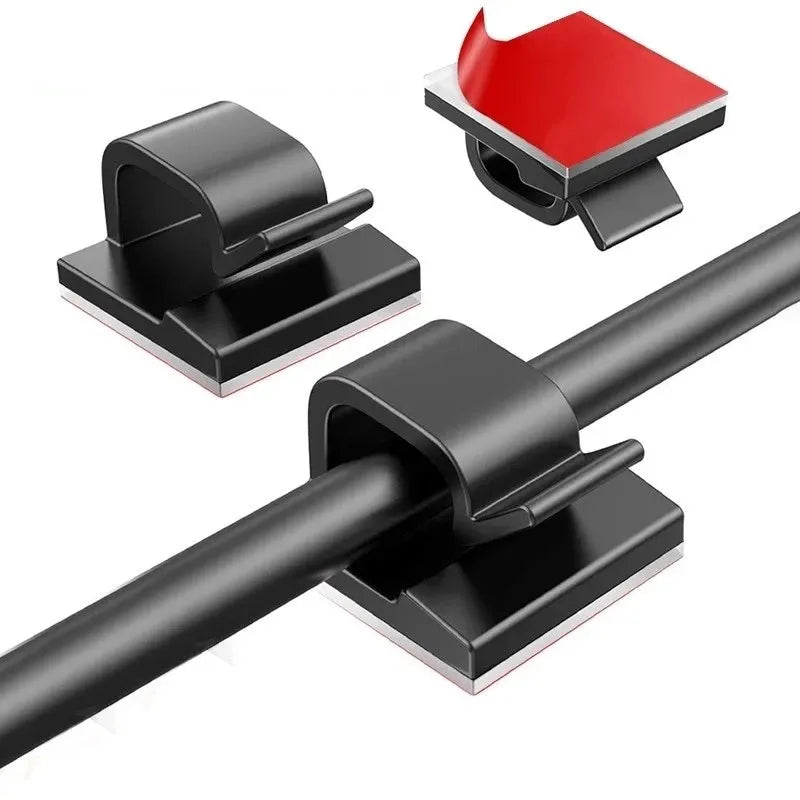 Cable Organizer Clips – Car, Earphone & Mouse Cord Holder