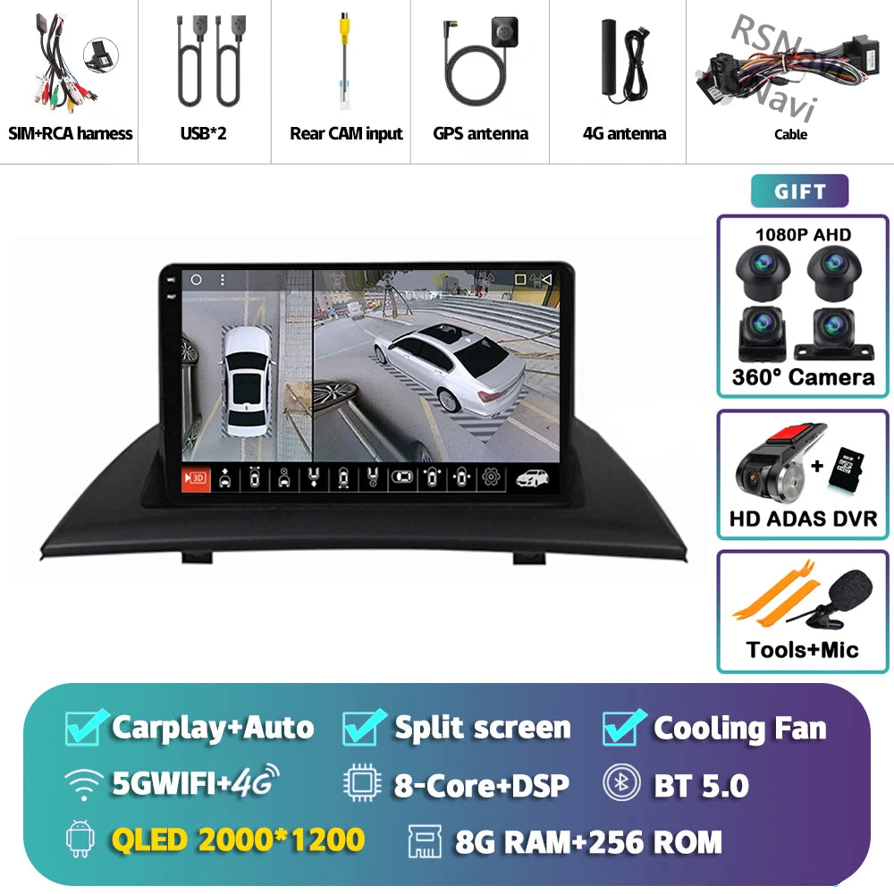 Android Car Stereo for BMW X3 E83 2004-2012 Carplay GPS - image 18