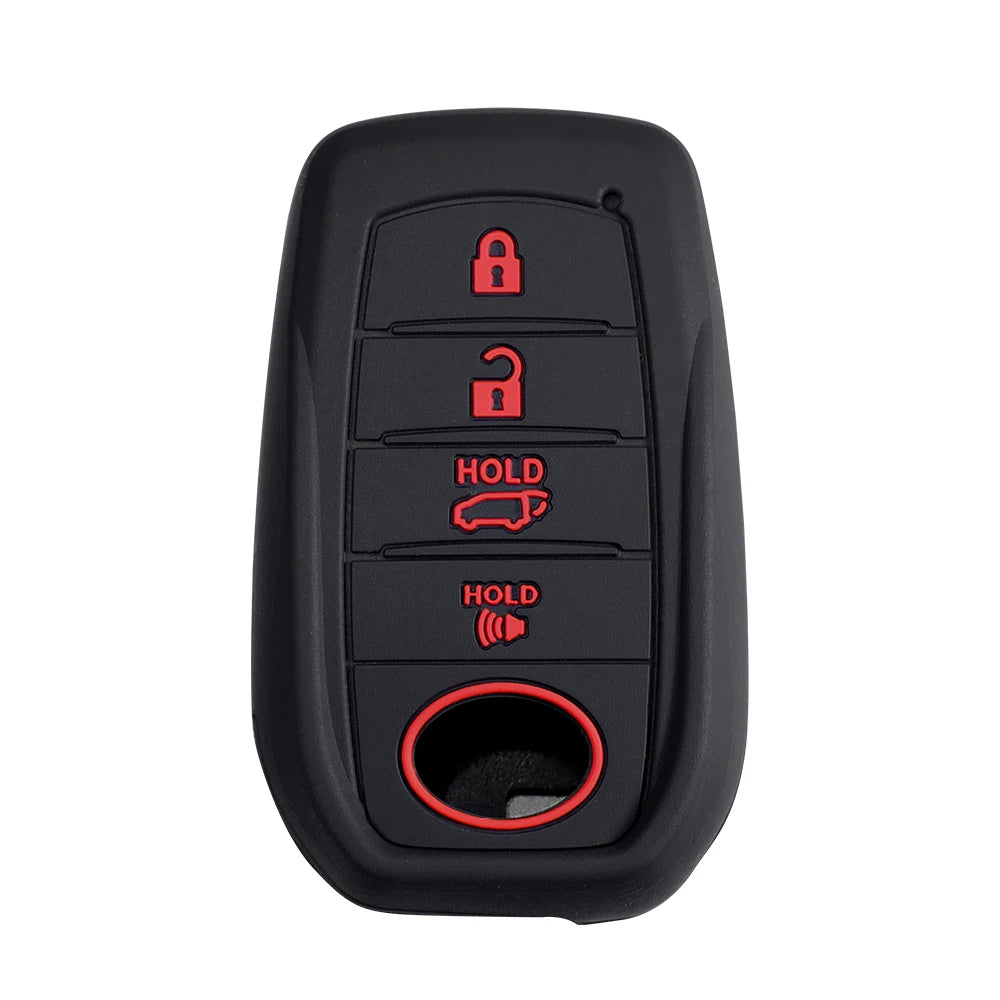 Toyota Silicone Key Fob Cover - Soft Durable for RAV4 Corolla Camry - image 13