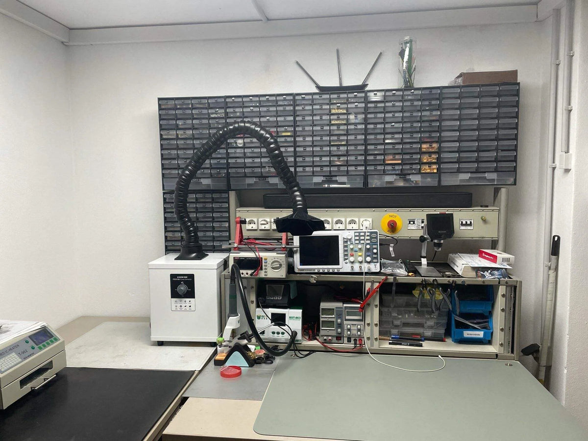 Soldering Fume Extractor, 3-Stage Filters, Strong Suction for Laser Engraving