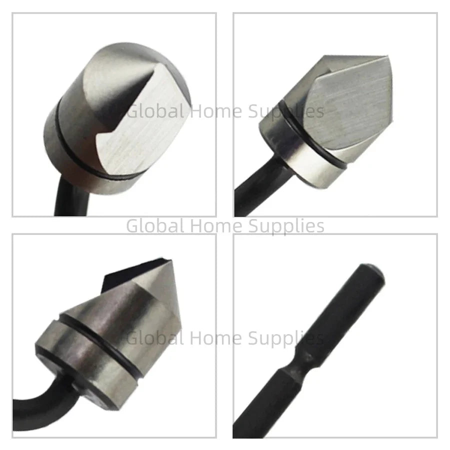 Countersink Chamfer Cutter 90° HSS Deburring Tool for Wood/Metal - image 2