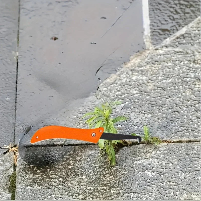 2-Piece Foldable Metal Weed Puller – Lightweight Garden Weeder