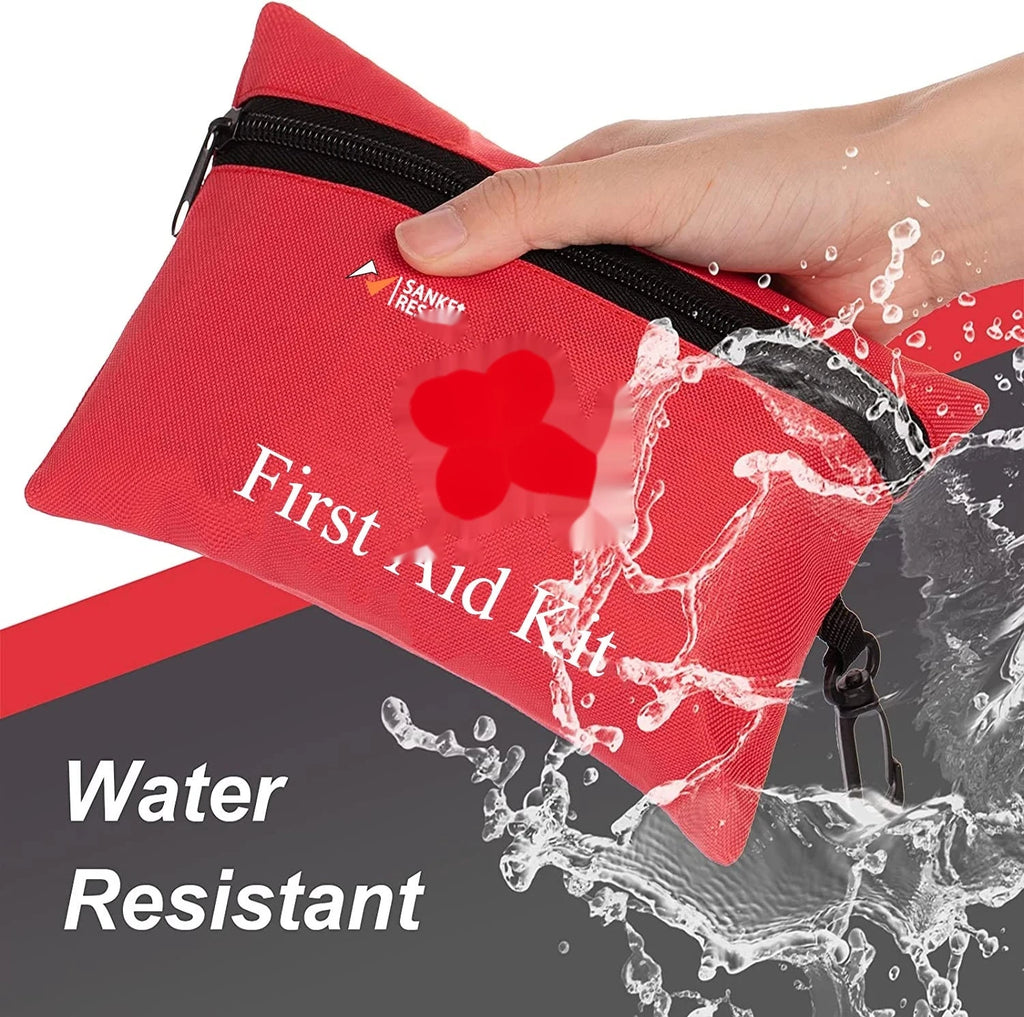 110-Piece Waterproof First Aid Kit for Home, Car & Travel