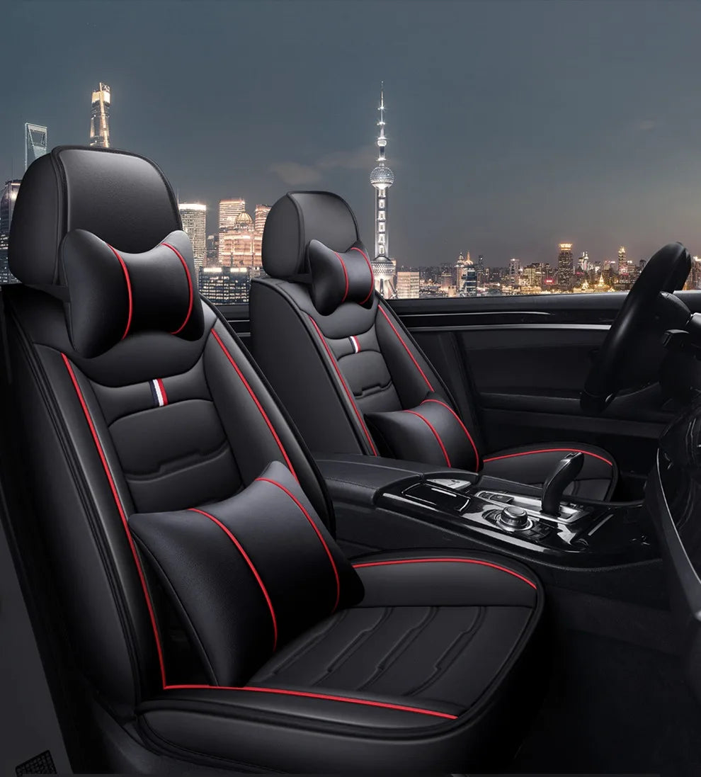 PU Leather Car Seat Covers for BMW 5 Series (F10, G30, E60 and More)