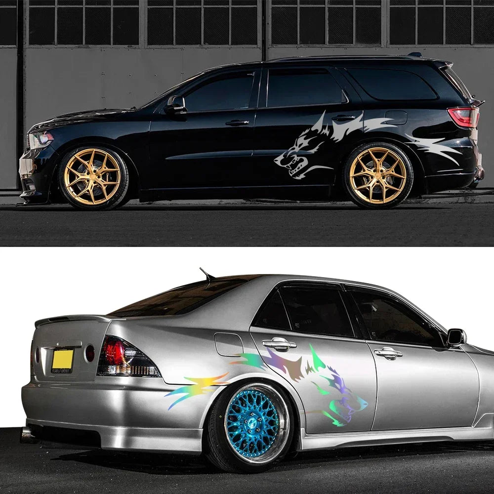 Coyote Pattern Side Body Decal Set, 2 Pieces