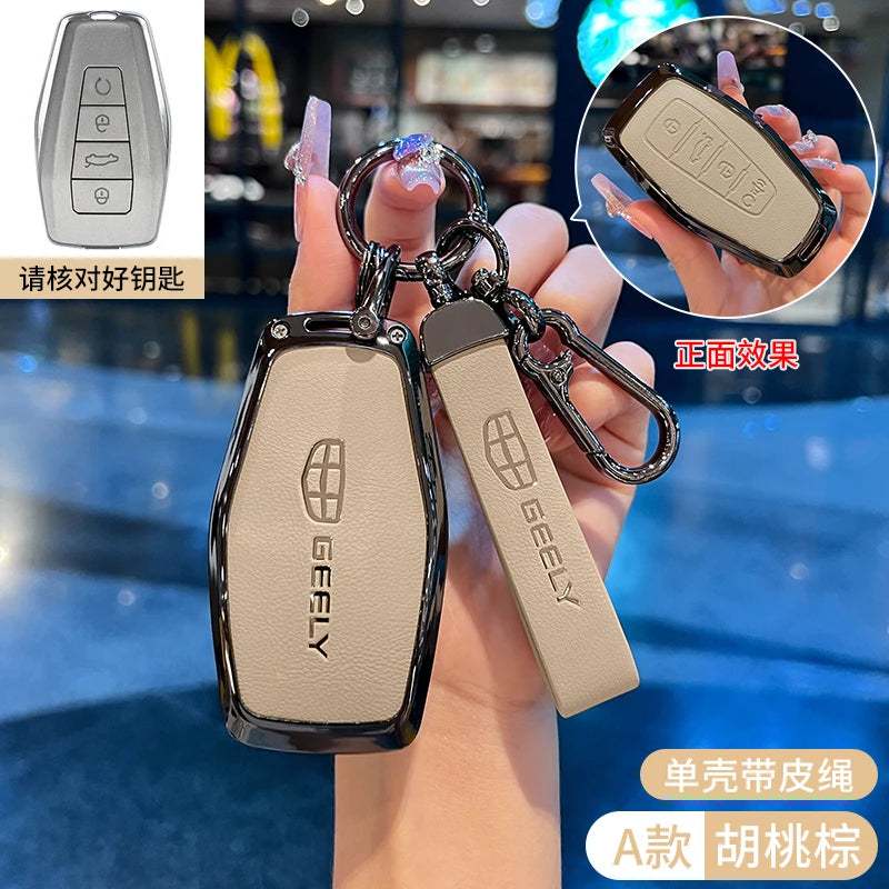 Key Fob Cover Case for Geely Coolray, Emgrand X6, GX7 & More