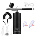Airbrush Compressor Kit, Portable Airbrush Paint Spray Mini Spray Gun Wireless Air Brush Painting Airbrush Kit with Compressor