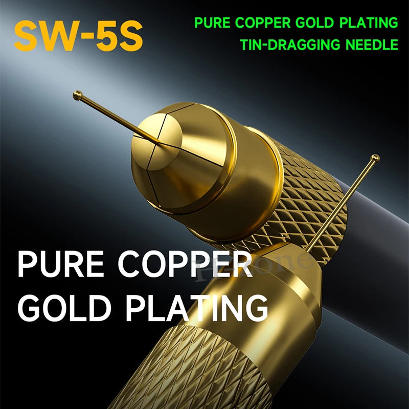 Mechanic SW-5S Gold Plated Soldering Needle Set for Electronics Repair - image 4