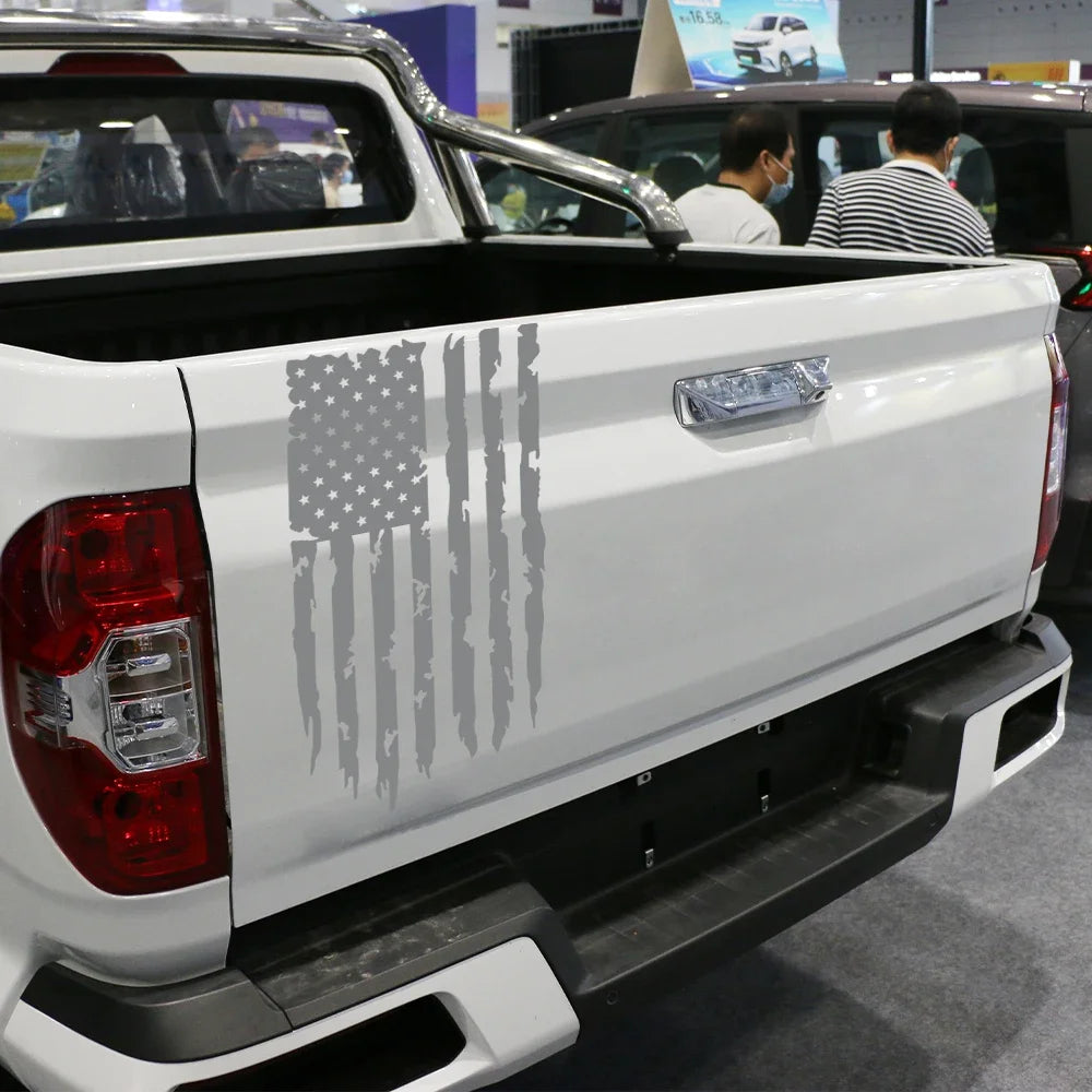 USA Flag Decal for Pickup Trucks