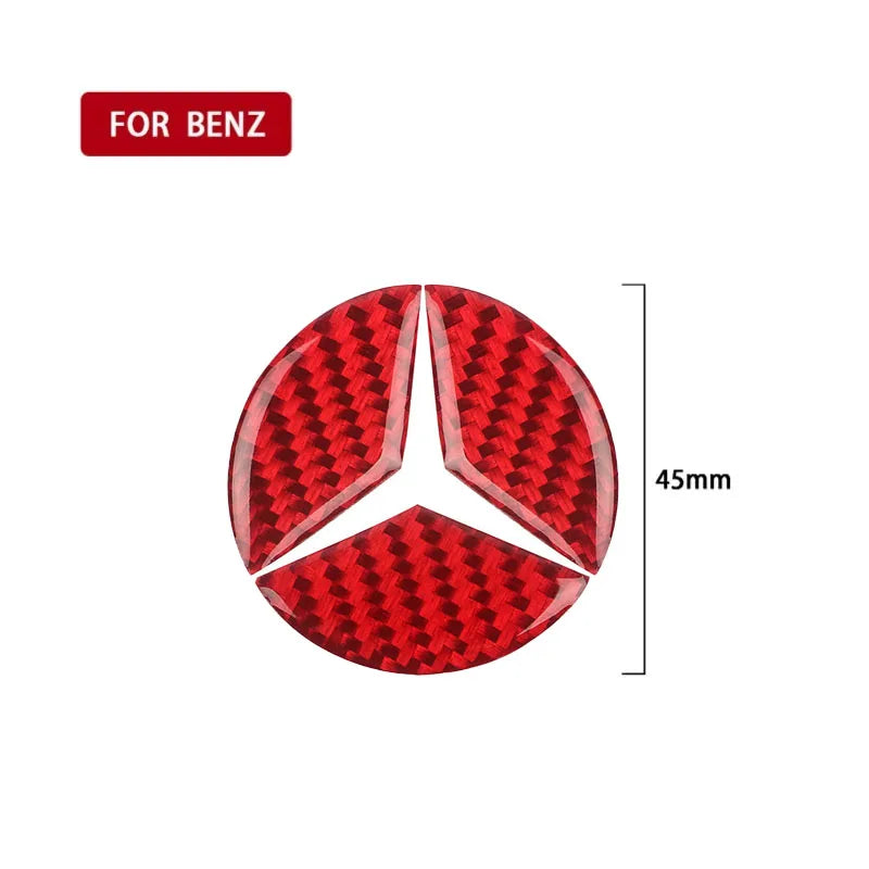 Carbon Fibre Steering Wheel Airbag Cover Trim for Mercedes-Benz CLA and GLA - view 16