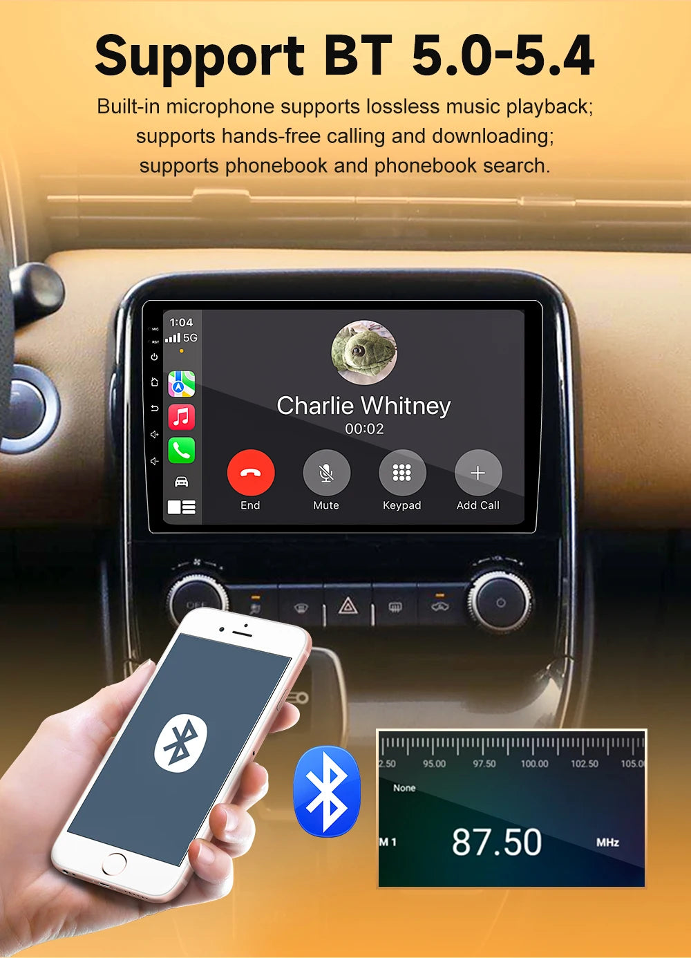 10-Inch Touchscreen Radio for Nissan Qashqai - CarPlay & Android Auto - image 34