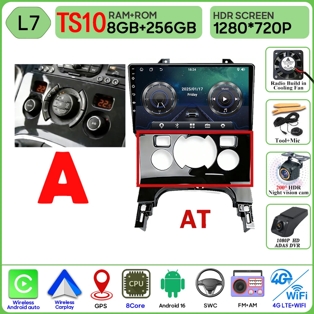 9-Inch Multimedia System for Peugeot 3008/5008 with CarPlay - image 31