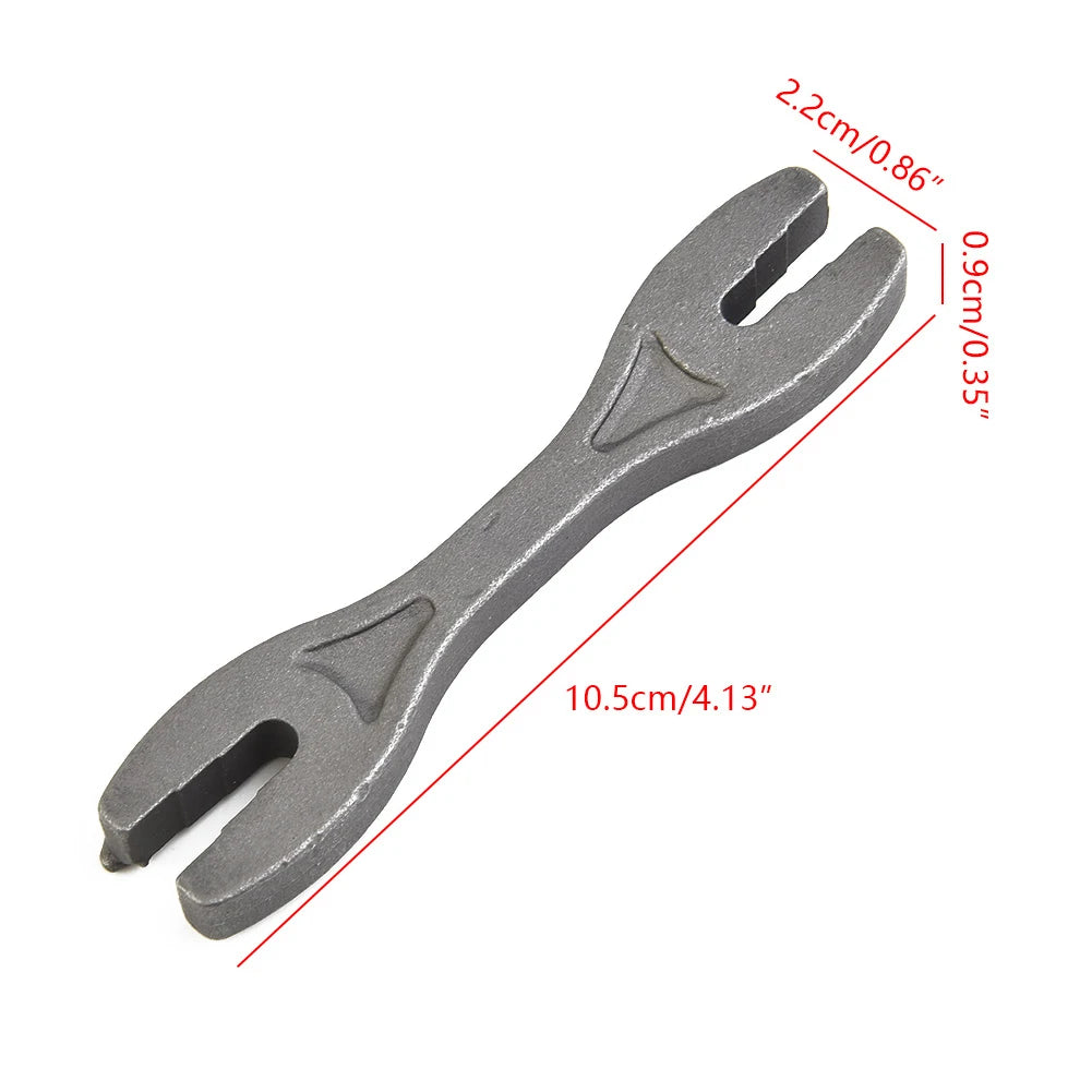 Motorcycle Spoke Wrench Key Tool Double Ended Onboard Repair Tool 6 In 1 Universal