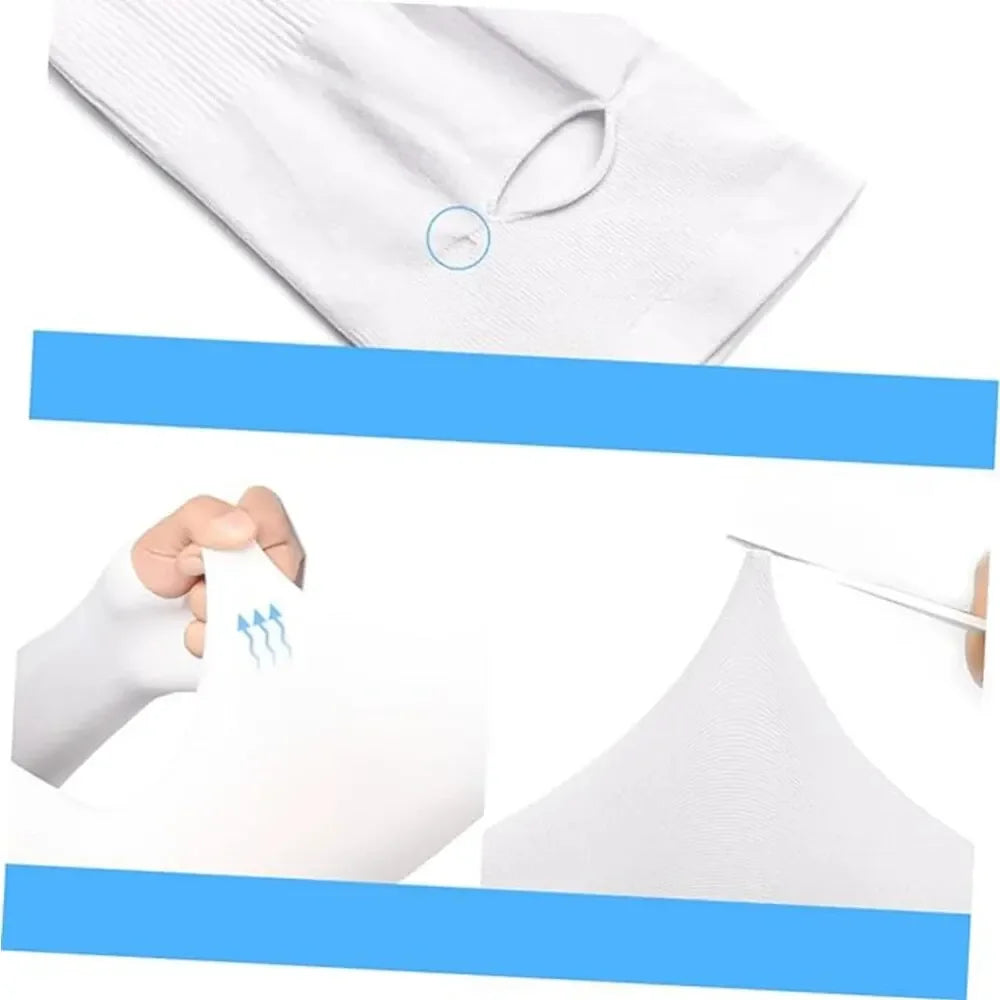 UV-Protection Cooling Arm Sleeves for Men & Women - image 2