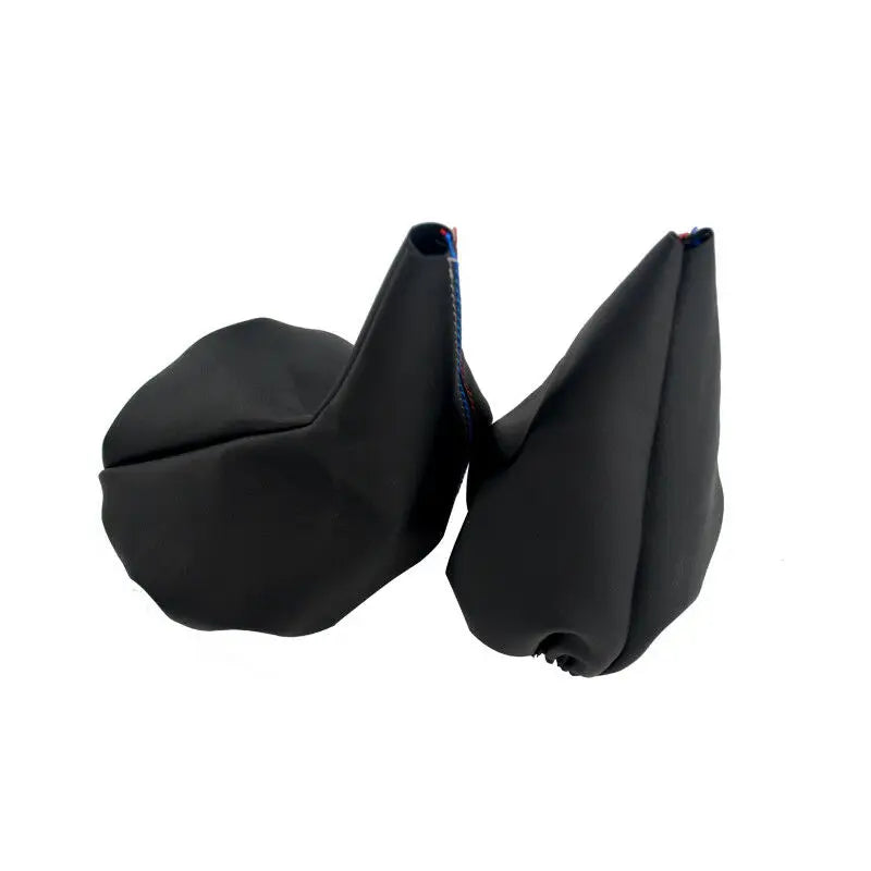 BMW E36 E46 M3 Leather Gear Shift & Handbrake Gaiter Set - image 3