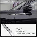 Blade Style Fender Side Trim Sticker Set for Car Exterior