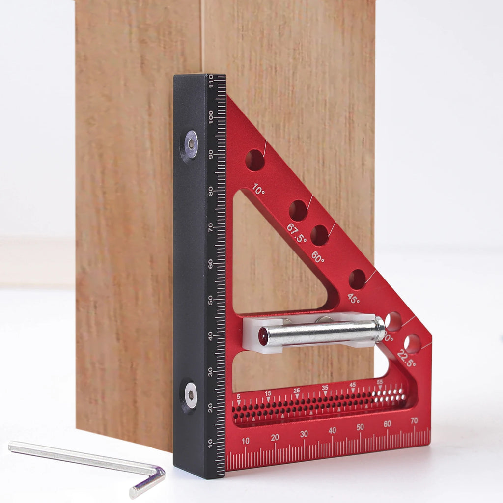 3D Multi-Angle Measuring Ruler - Precision Aluminum Tool - image 2