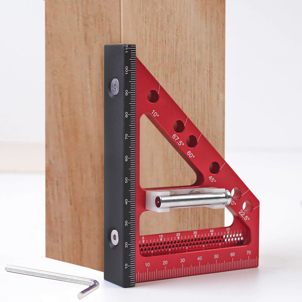 3D Multi-Angle Measuring Ruler - Precision Aluminum Tool - image 2