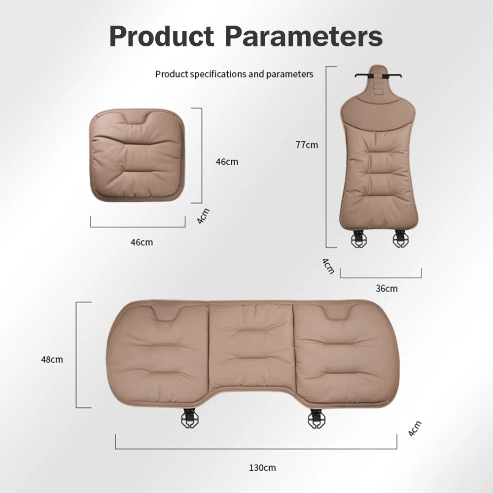 Leather Car Seat Cover | Universal Fit, All-Season Protection - image 6