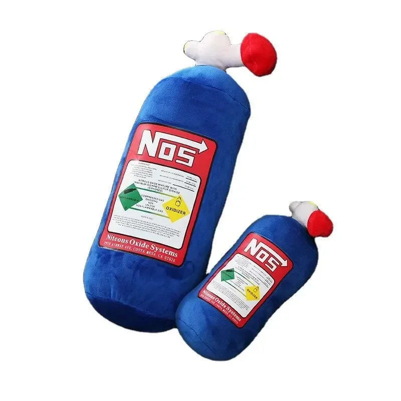 Nitrous Bottle Style Plush Car Neck Pillow and Headrest Cushion