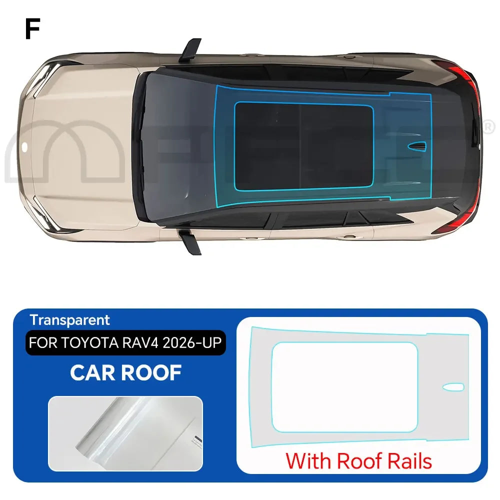 Pre-Cut Paint Protection Film Kit for Toyota RAV4 2026-2027