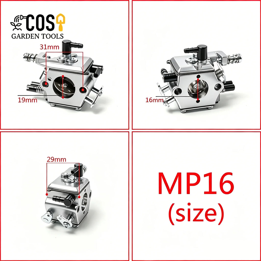 Replacement Carburetor for 45-58cc Chainsaw - image 2