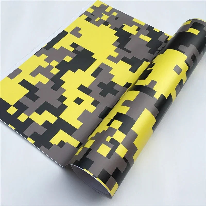 Camo Vinyl Wrap Film Roll - Car Motorcycle Laptop DIY Sticker - image 10