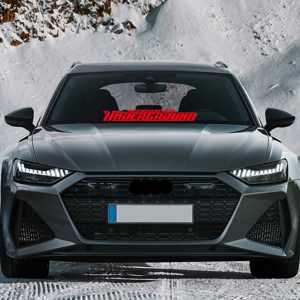 Racing Car Sticker Vinyl Decal - Waterproof Windshield Decoration - image 4