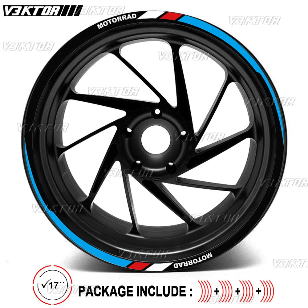 Reflective Wheel Rim Decals for BMW R1250RS, S1000XR and F900R - view 15