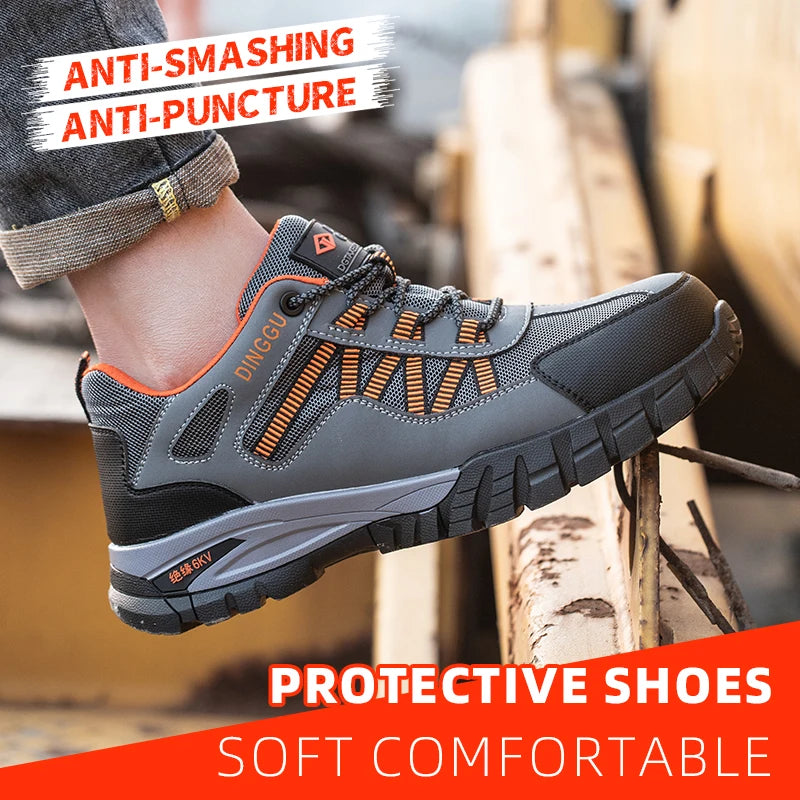 Steel Toe Work Boots, Indestructible & Non-Slip - image 4