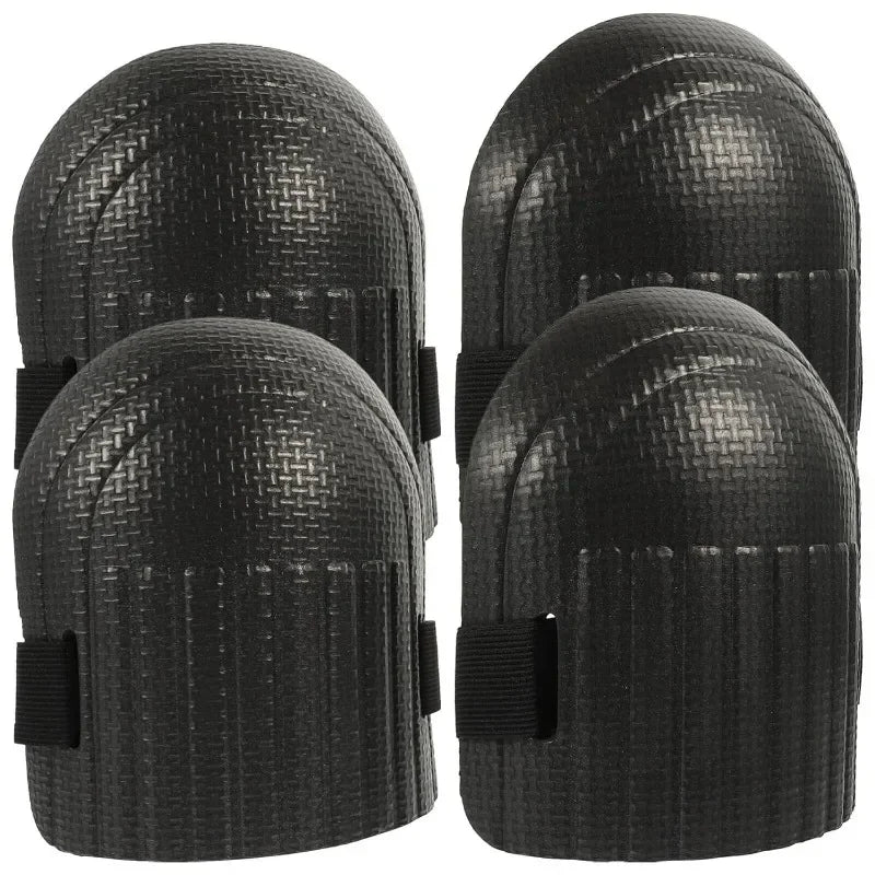 Hinged Knee Pads for Work – Adjustable Clip, Heavy Duty