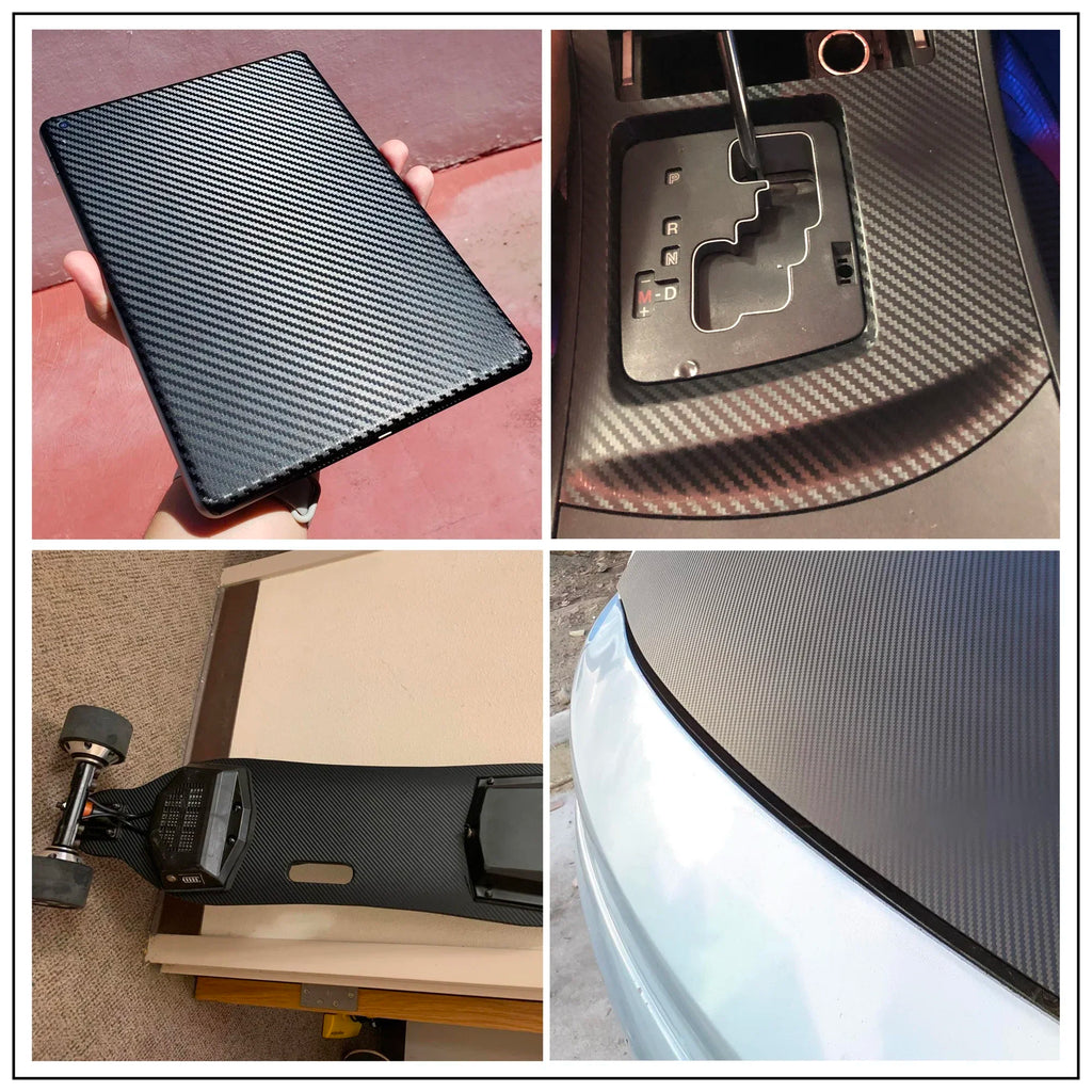 Glossy Carbon Fiber Vinyl Wrap – Bubble-Free, Easy DIY Install - image 3